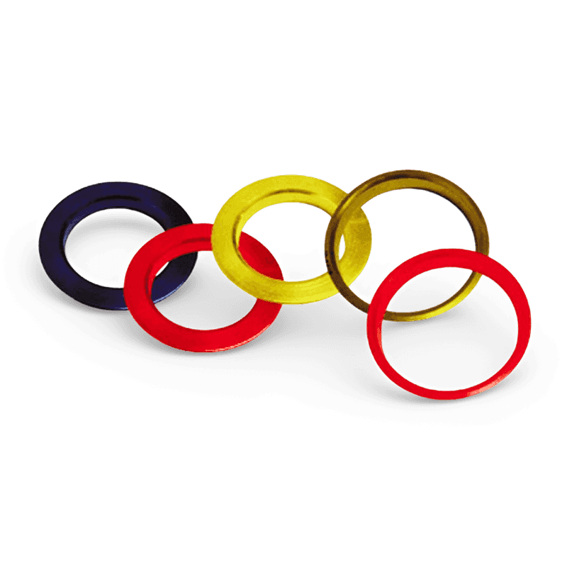 Anillos adaptadores del orificio central del cubo de la rueda del automóvil