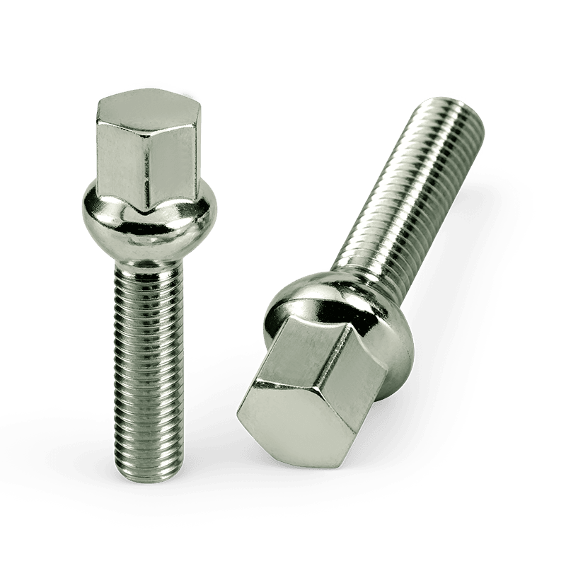 Perno de cubo de rueda de asiento‑cono estable galvanizado WF-B008