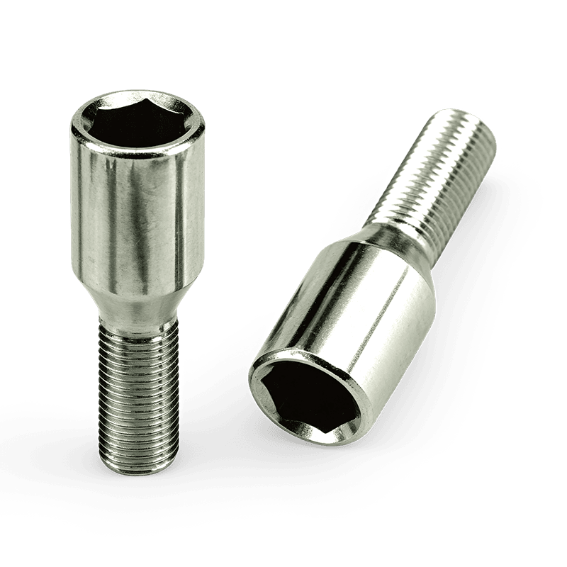 Perno de orejeta de rueda de aleación hexagonal interior WF-B013 para modificación de automóviles