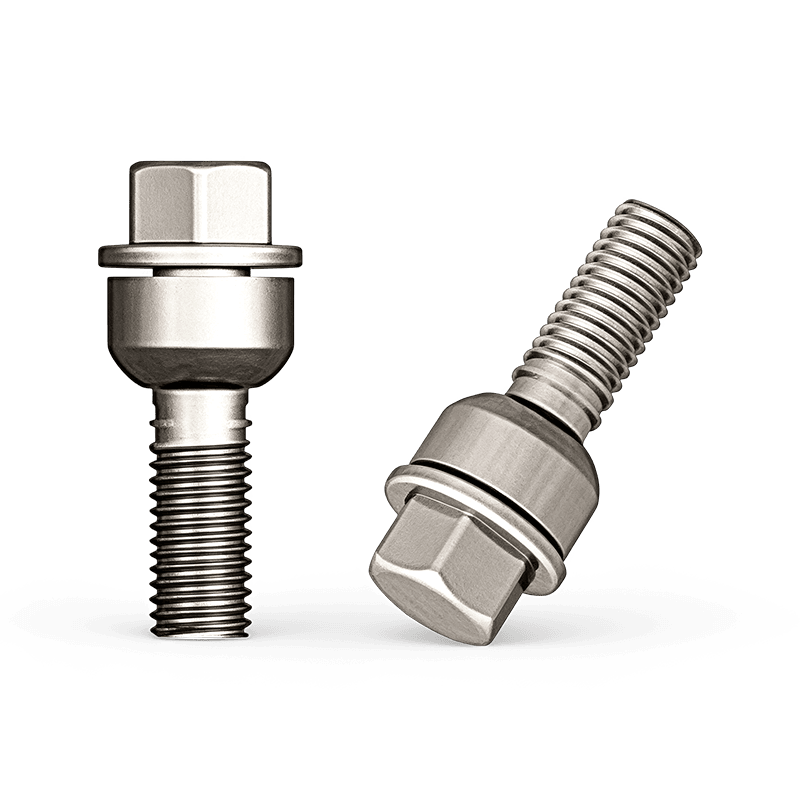 Perno de orejeta de rueda PCD cromado ‑de alta resistencia‑ WF-B601B