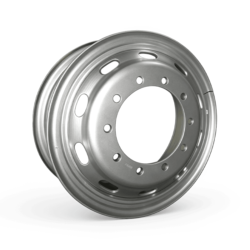 Rueda de acero para remolque comercial resistente‑de servicio WF6004