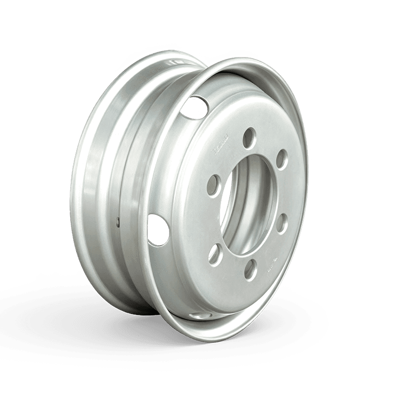 WF6006 Múltiples opciones de PCD Rueda de acero de carga pesada